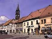 The small town of Chotebor in East Bohemia