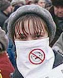 Anti-Lukashenka protester