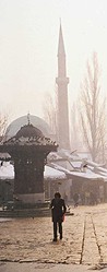Islam in Central Europe: a Sarejevo mosque