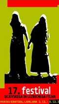 Poster for the 17th Festival of Lesbian and Gay Film in Ljubljana